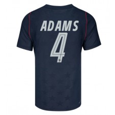 Forente stater Tyler Adams #4 Bortedrakt VM 2026 Kortermet